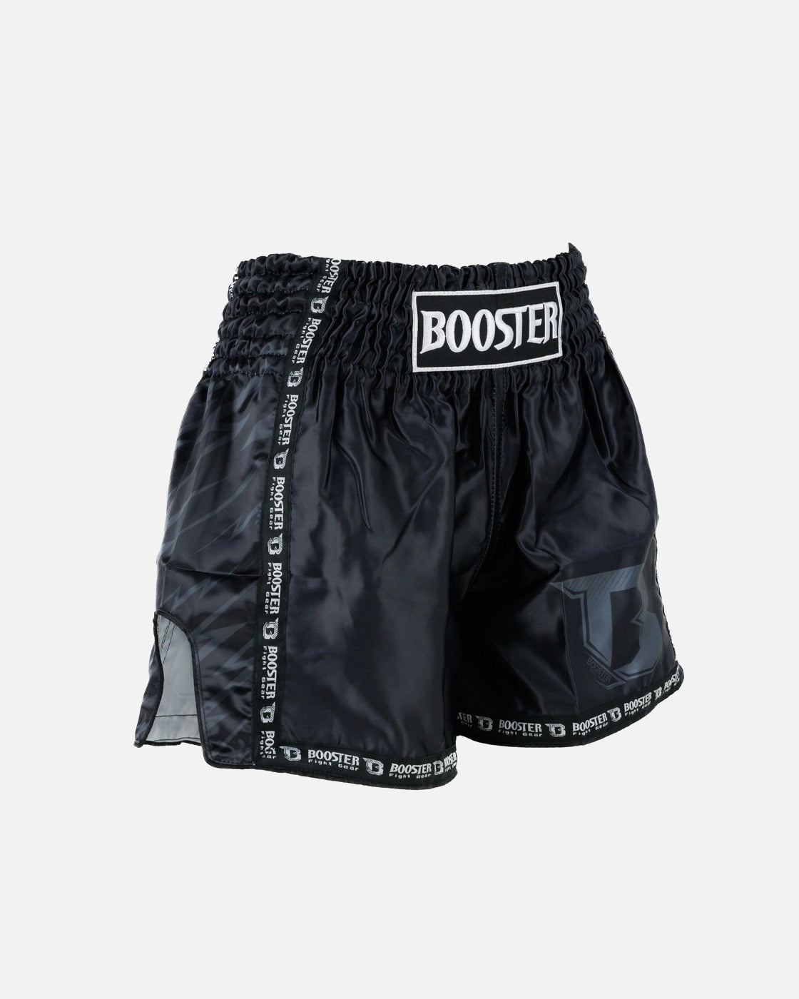 Booster Muay Thai Shorts Combat Series 4 Kinderen - Zwart