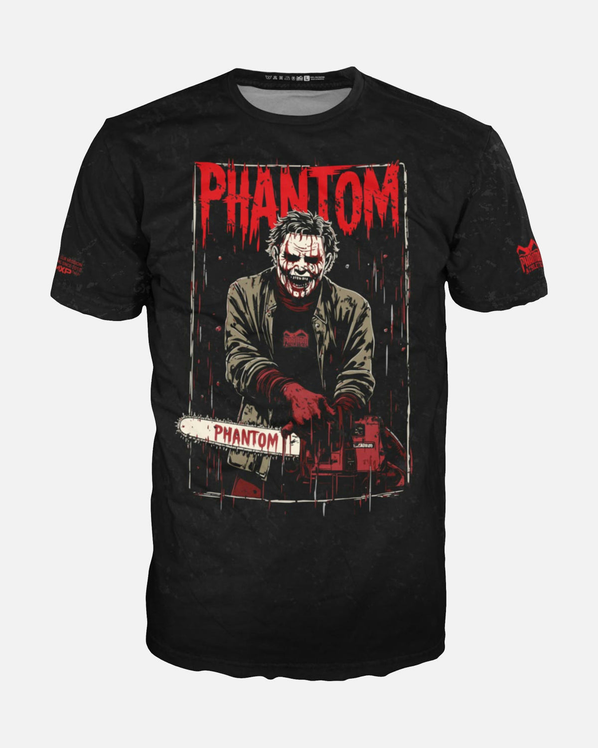 Phantom Athletics Trainingsshirt EVO+ Chainsaw - Zwart