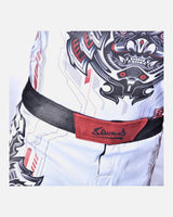 8 WEAPONS Rashguard Samurai 2.0 - Wit/Rood