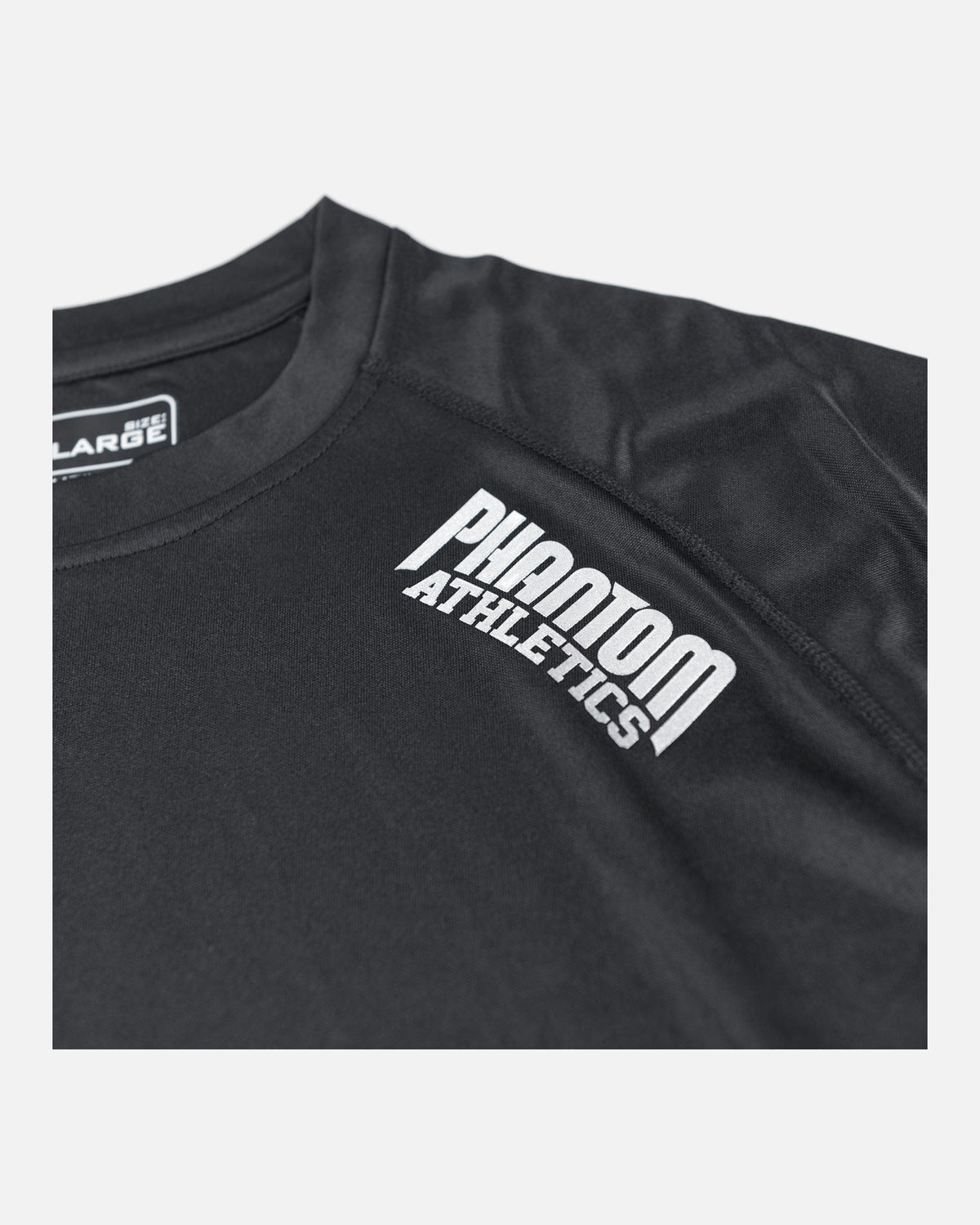 Phantom Athletics T-Shirt Tactic Korte Mouwen - Zwart