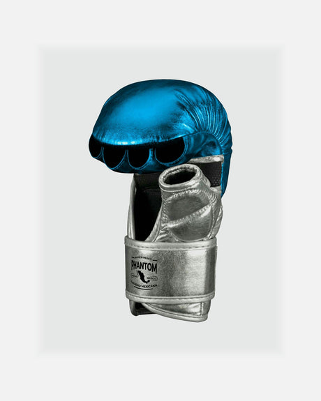 Phantom Athletics MMA Handschoenen Mexico - Lichtblauw/Zilver