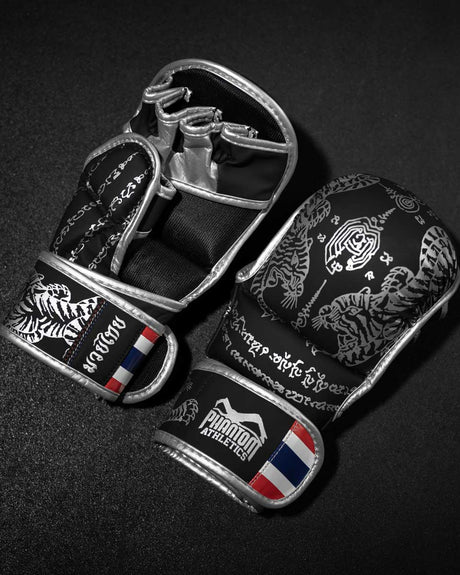 Phantom Athletics MMA Handschoenen Sparring Muay Thai - Zwart/Zilver