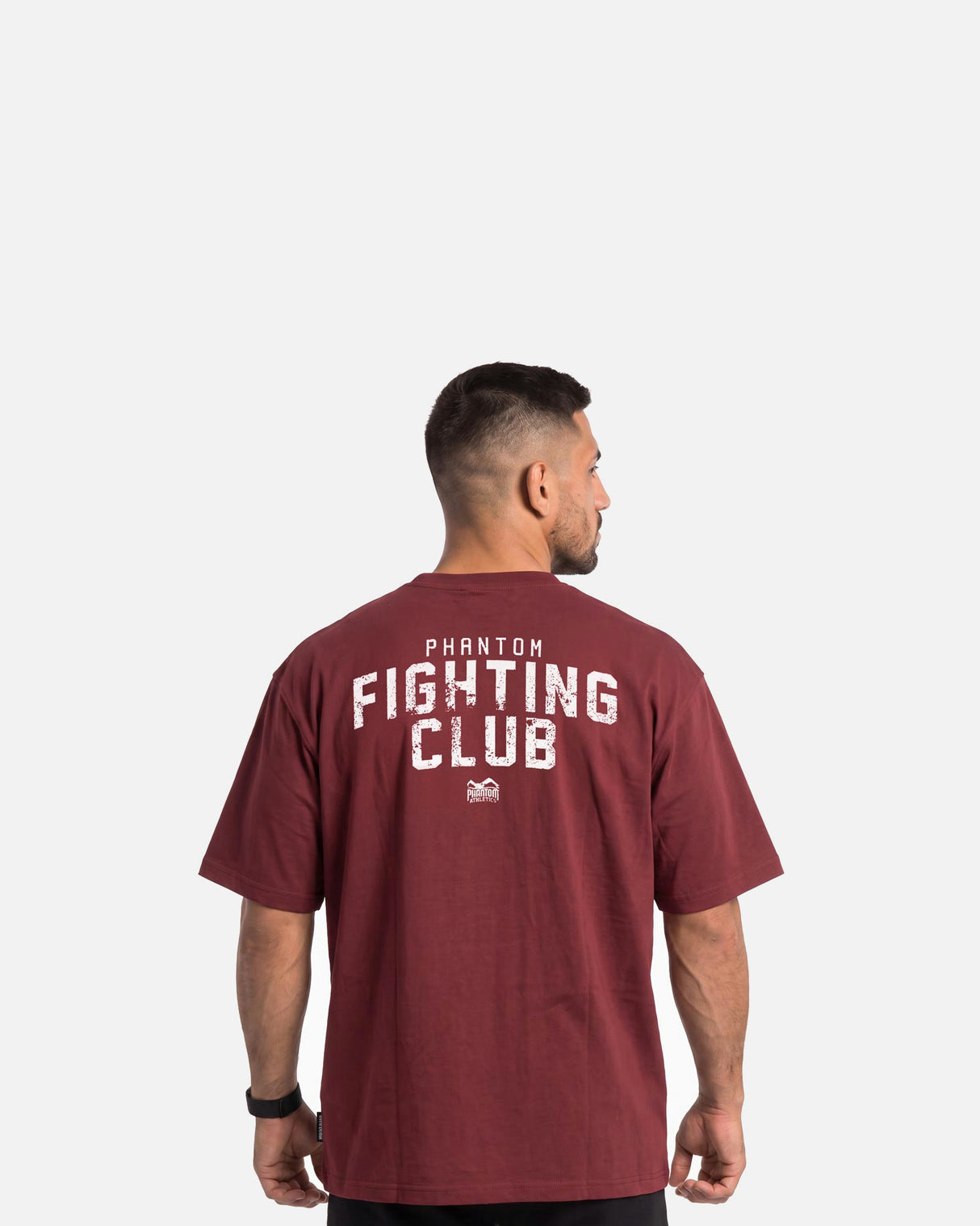 Phantom Athletics T-Shirt FIGHTING CLUB Oversize Heavy - Bordeaux Rood Rood Rood Rood Rood Rood