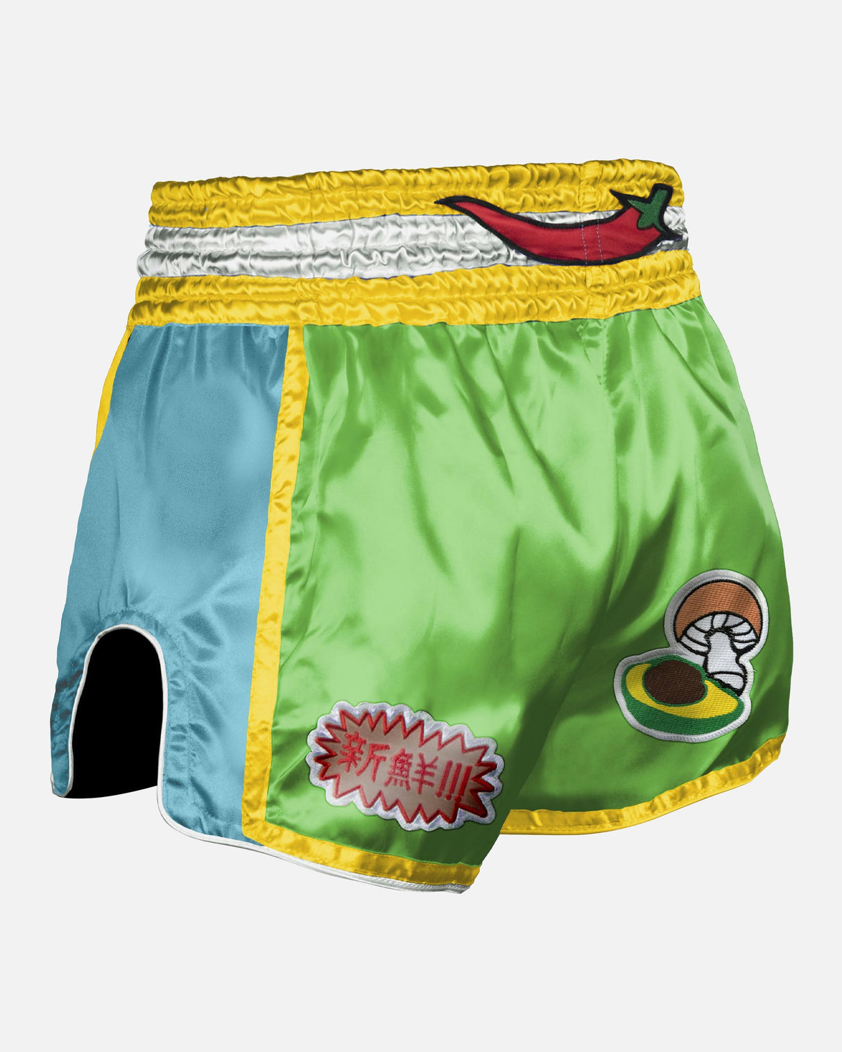 8 WEAPONS Muay Thai Shorts Yummy - Groen