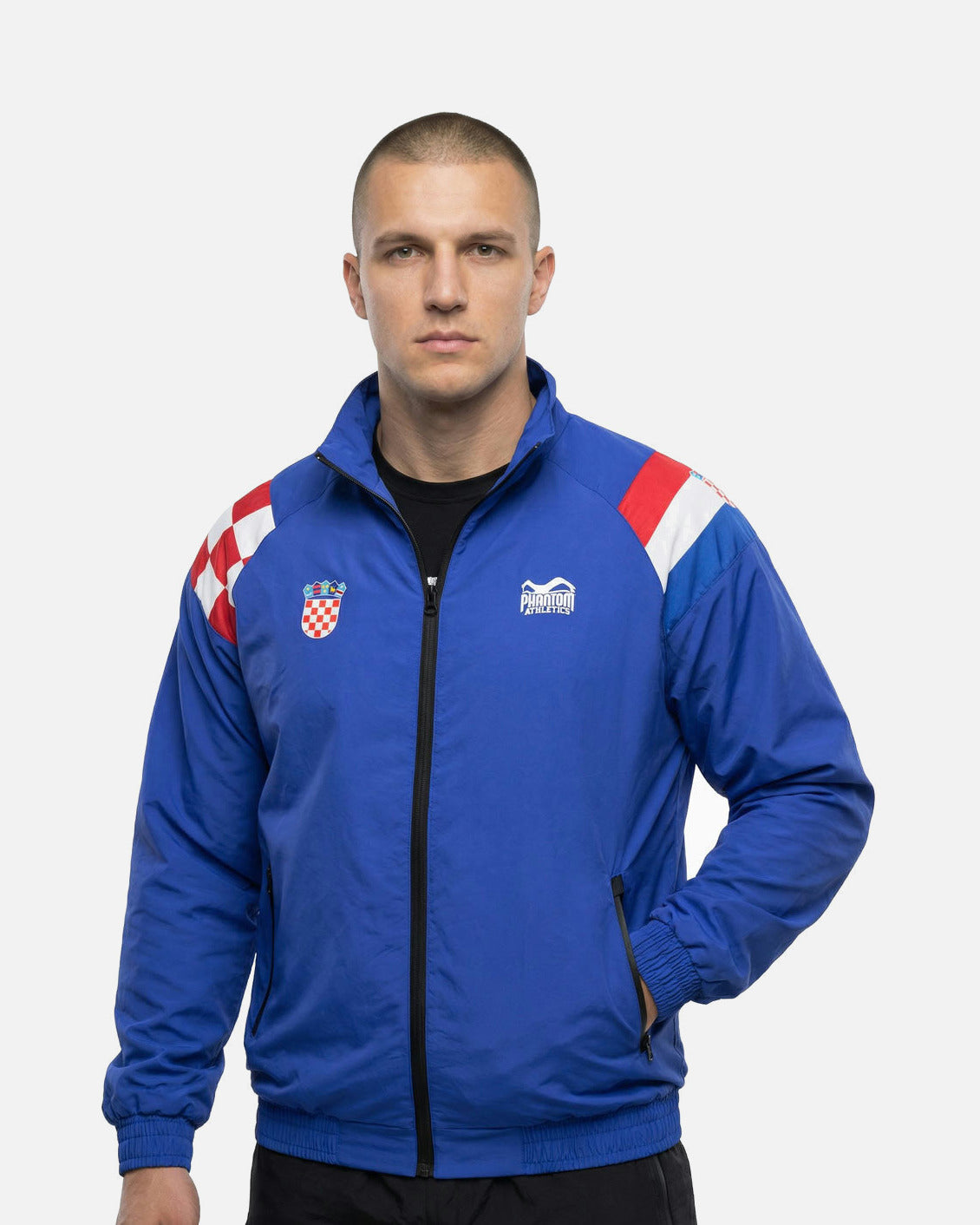 Phantom Athletics Trainingsjas DMC Team Croatia - Blauw/Rood/Wit