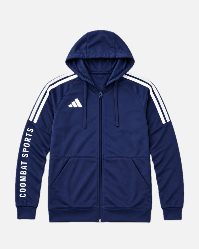 Kurtka treningowa Adidas Community Sports – Ciemnoniebieska/Biała