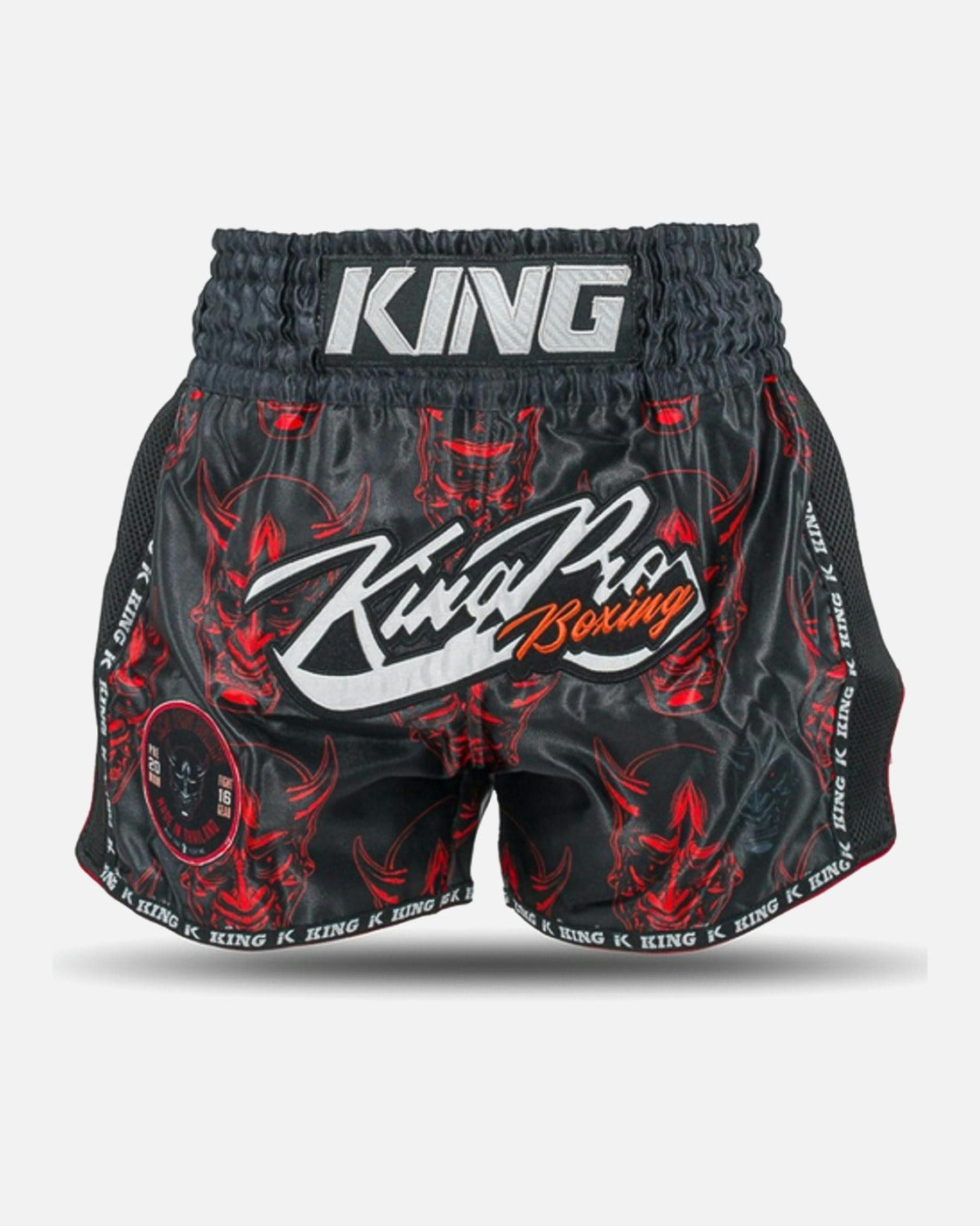 King Pro Boxing Muay Thai Shorts Devil - Zwart