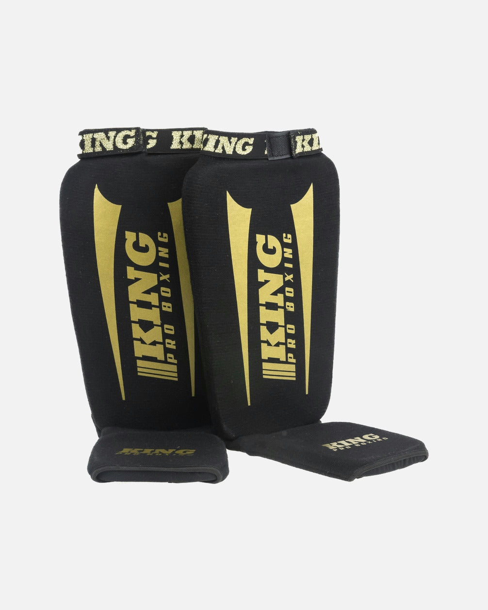 King Pro Boxing Scheenbeschermers AMSG Pro - Zwart