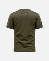 8 WEAPONS T-Shirt Sak Yant Tigers - Olijf