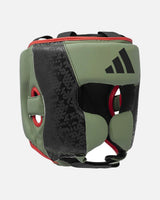 Kask bokserski Adidas Combat 50 – Zielony/Czarny