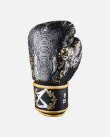 8 WEAPONS Bokshandschoenen Three Elephants 2.0 - Zwart/Goud