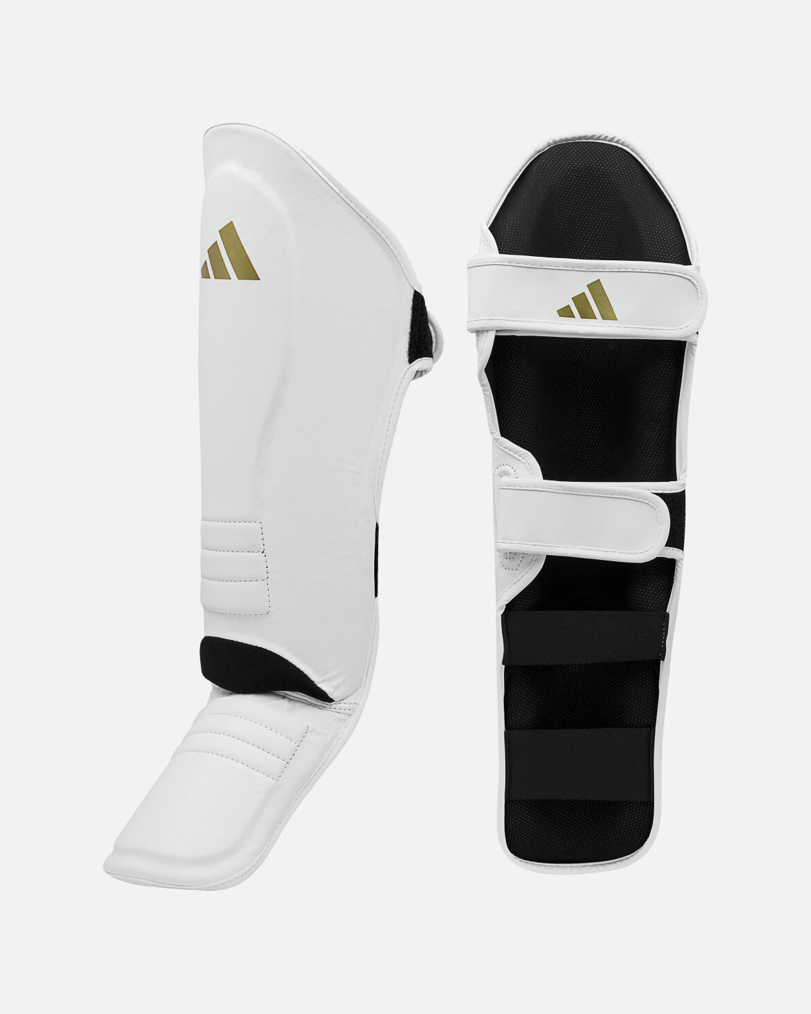 Adidas Schienbeinschoner Speed Thai Shin-n-Step – Weiß/Gold