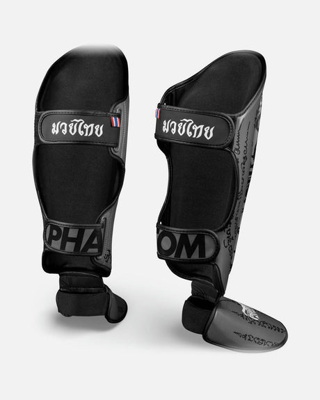 Phantom Athletics Shin Guards Muay Thai – Grey