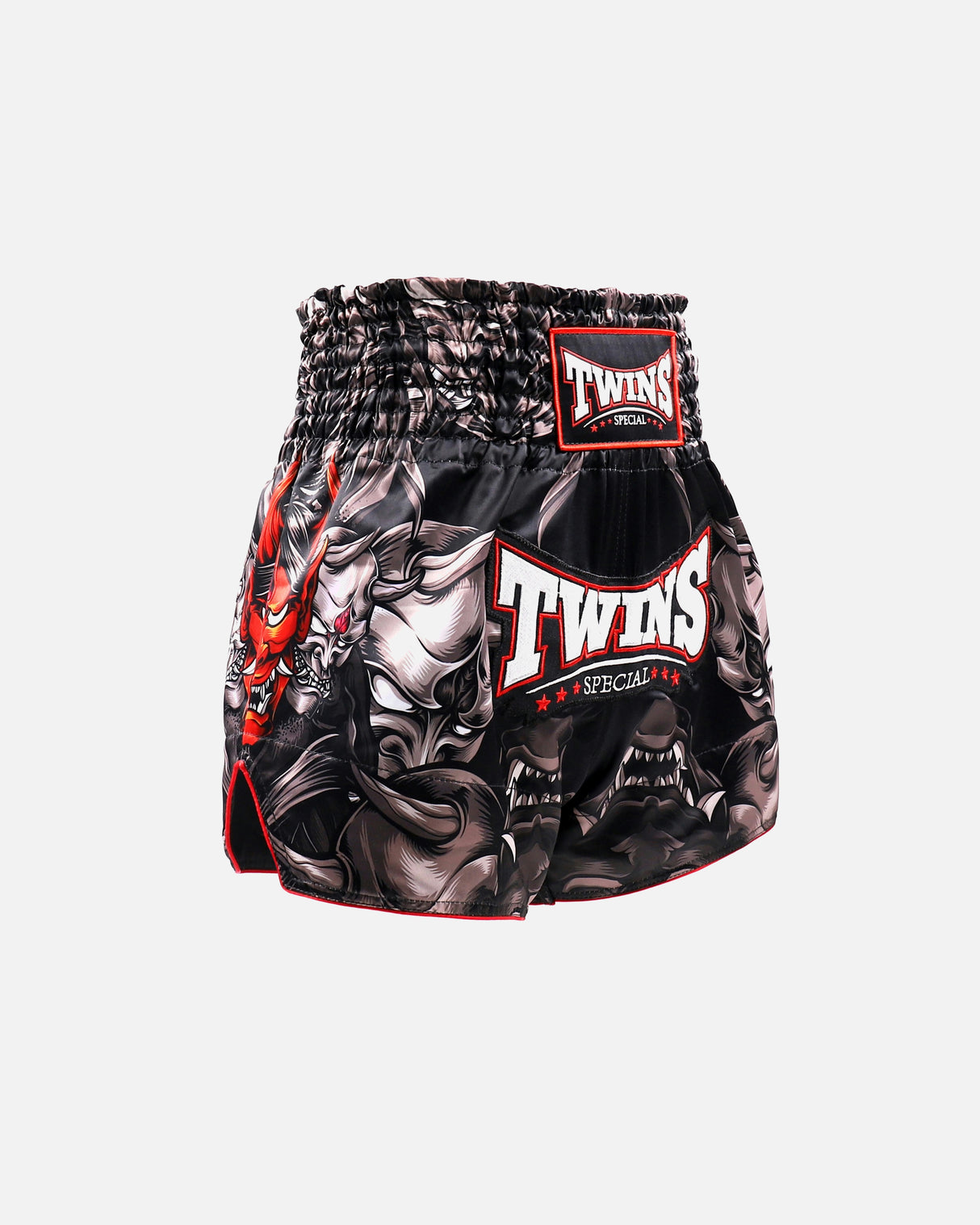 Twins Muay Thai Shorts TTBL Kabuki - Zwart