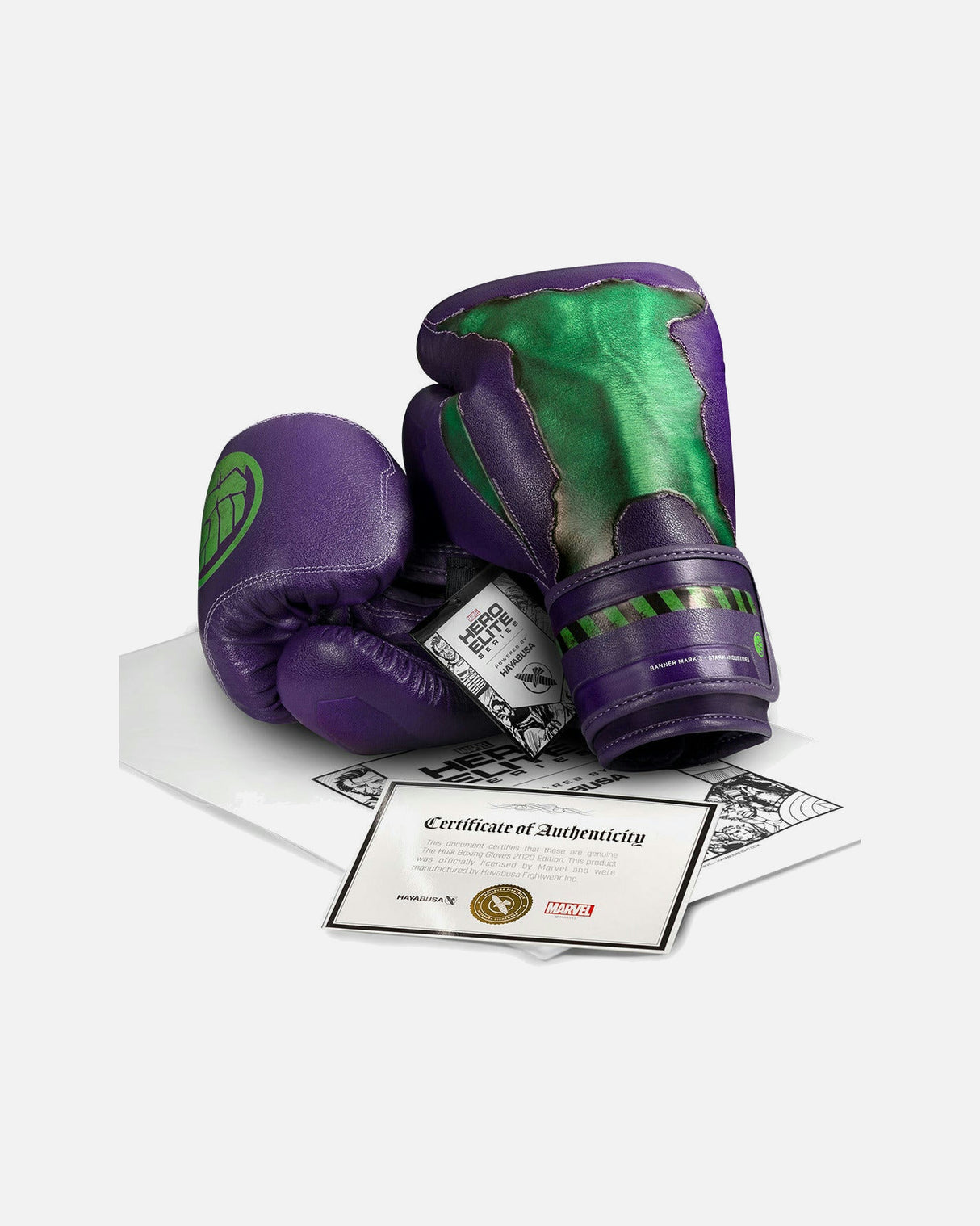 Hayabusa Bokshandschoenen Hulk - Paars/Groen