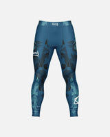 8 WEAPONS Compressiebroek Hit 2.0 - Marineblauw/Zwart