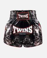 Twins Muay Thai Shorts TTBL Kabuki - Zwart