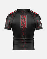 8 WEAPONS Rashguard Samurai 2.0 - Zwart/Rood