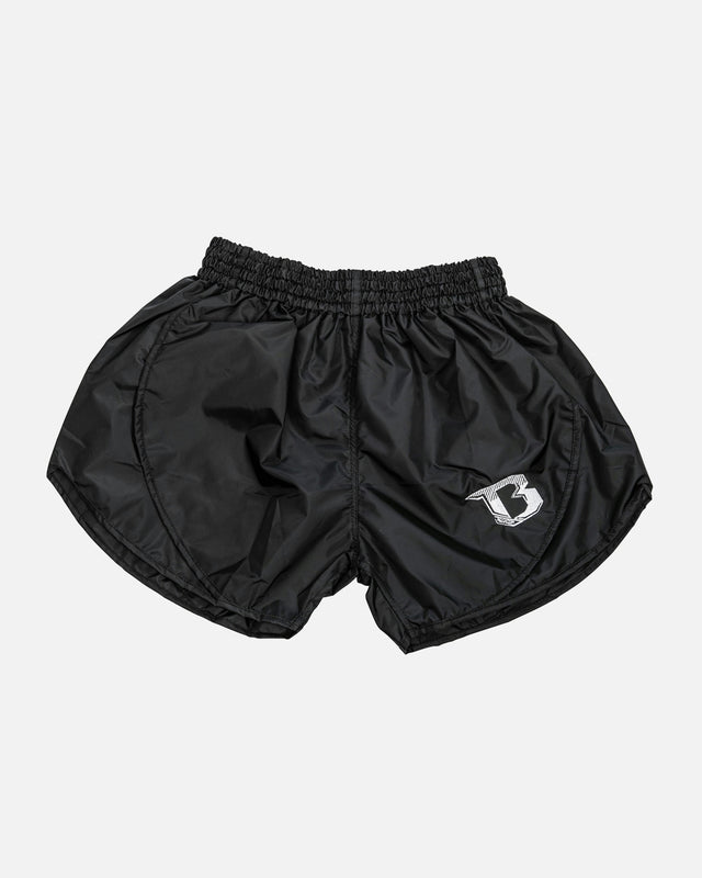Shorts de Muay Thai Booster Retro Hybrid – Noir