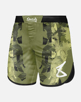 8 WEAPONS MMA Shorts Hit 2.0 - Olijf/Zwart