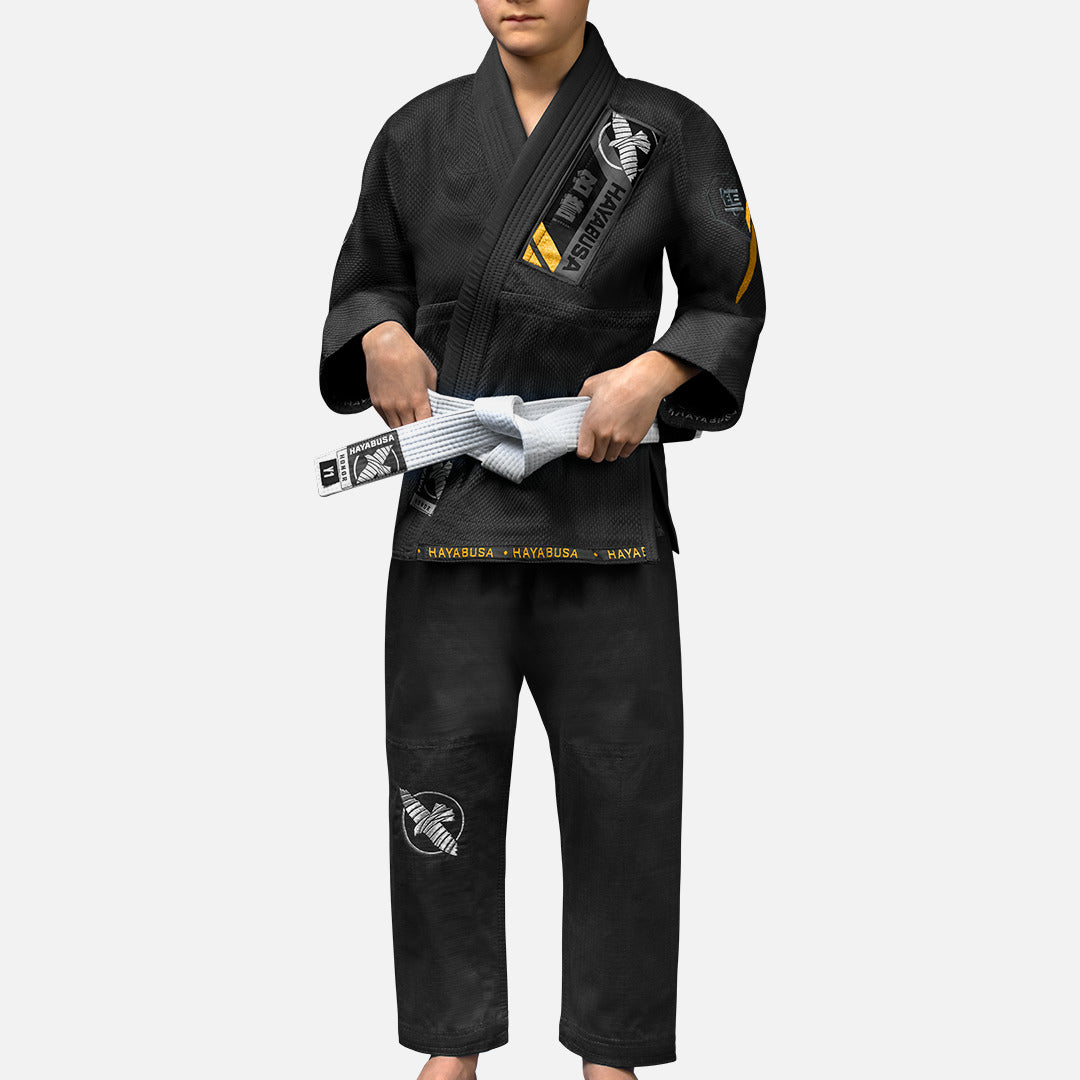 Hayabusa BJJ Gi Ascend Kinderen - Zwart