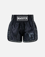 Booster Muay Thai Shorts Combat Series 4 Kinderen - Zwart