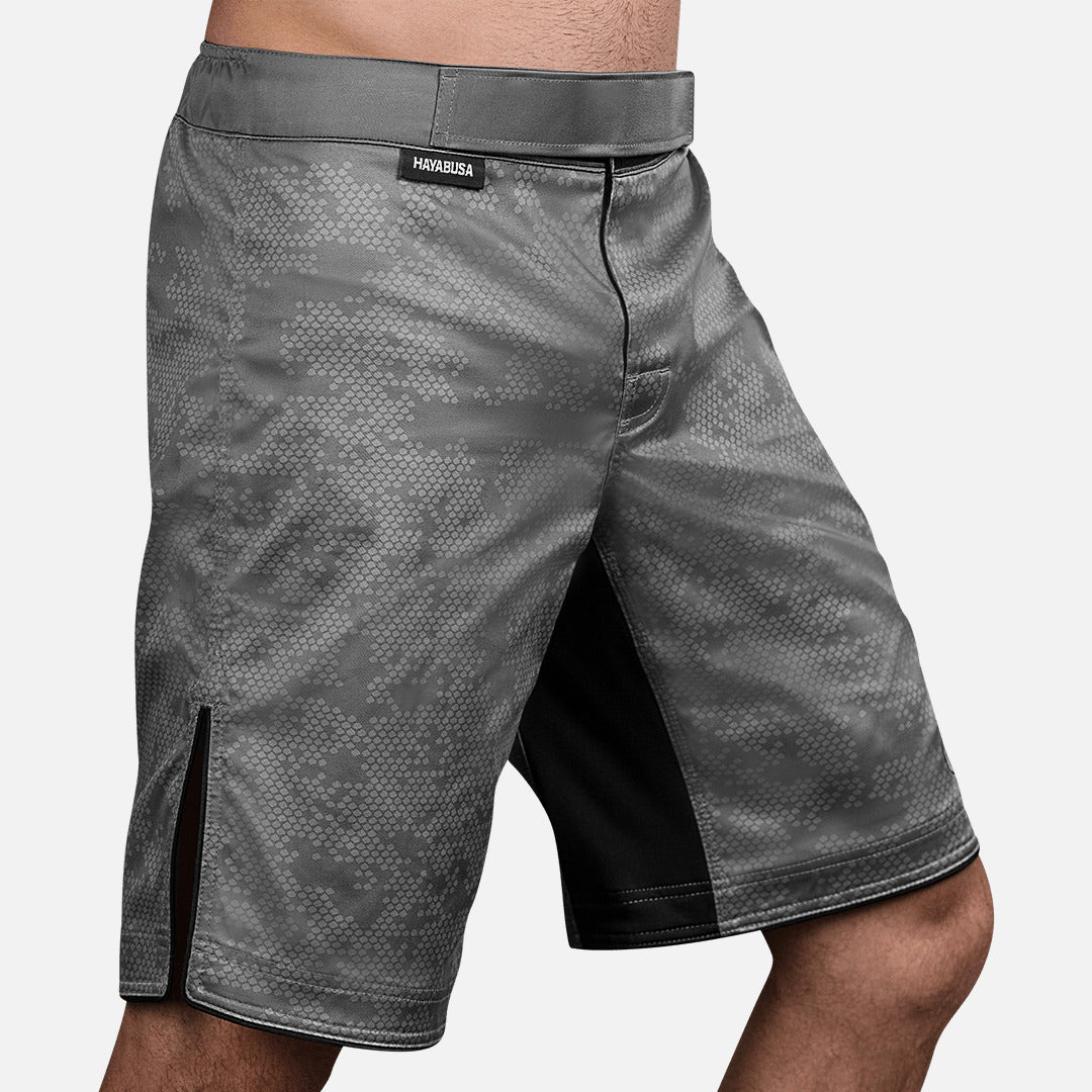 Hayabusa MMA Shorts Hexagon - Grijs