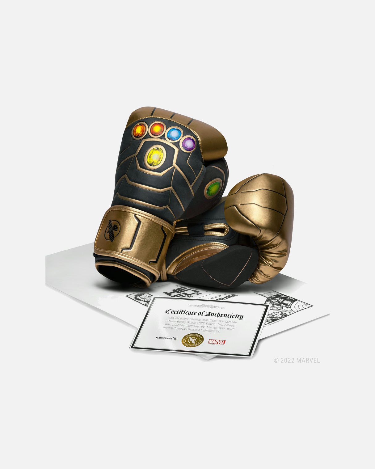 Hayabusa Bokshandschoenen Thanos - Goud/Zwart