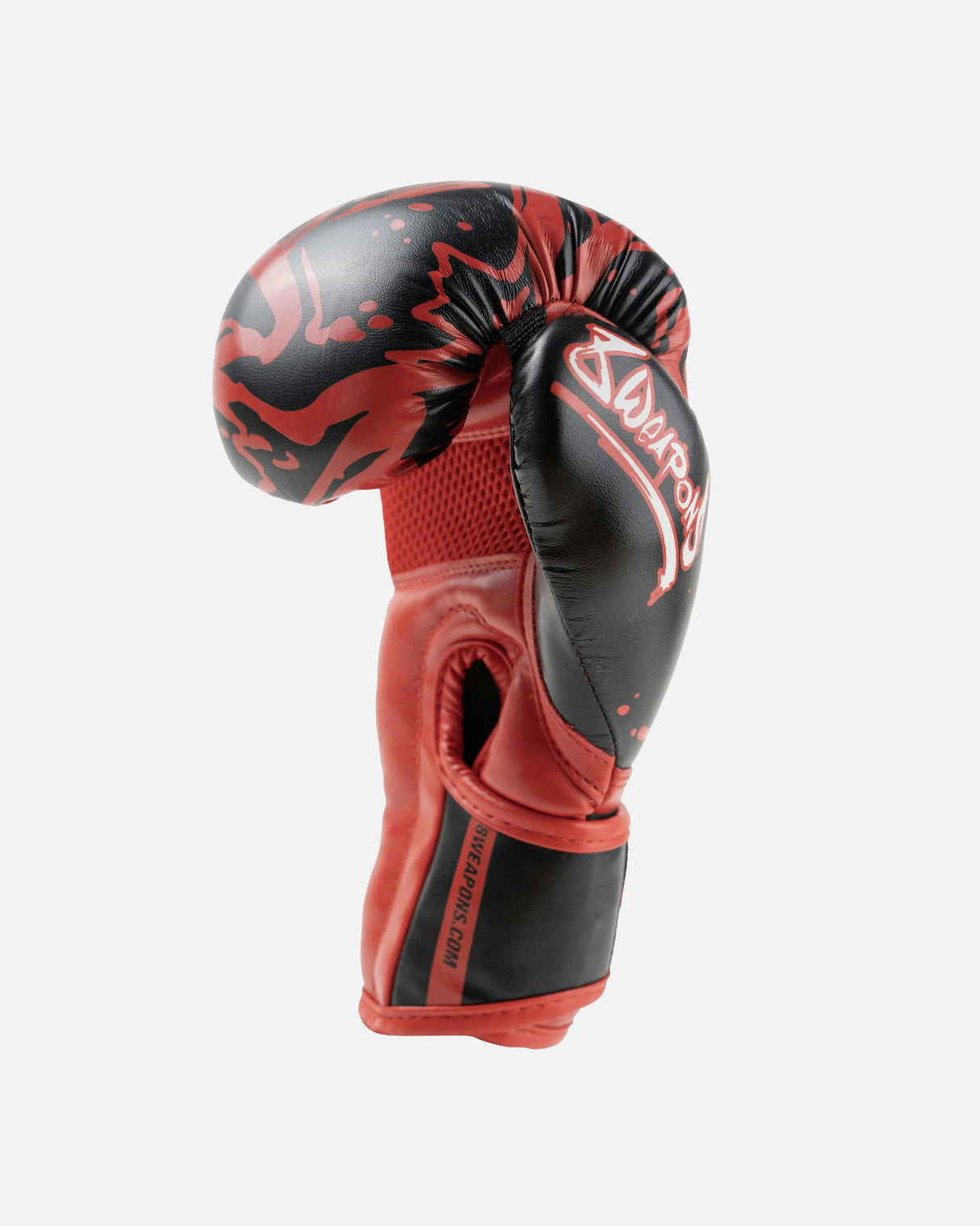 8 WEAPONS Bokshandschoenen Joe - Zwart/Rood