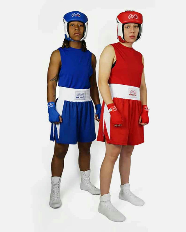 Pantalones de boxeo Rival Competition – Rojo