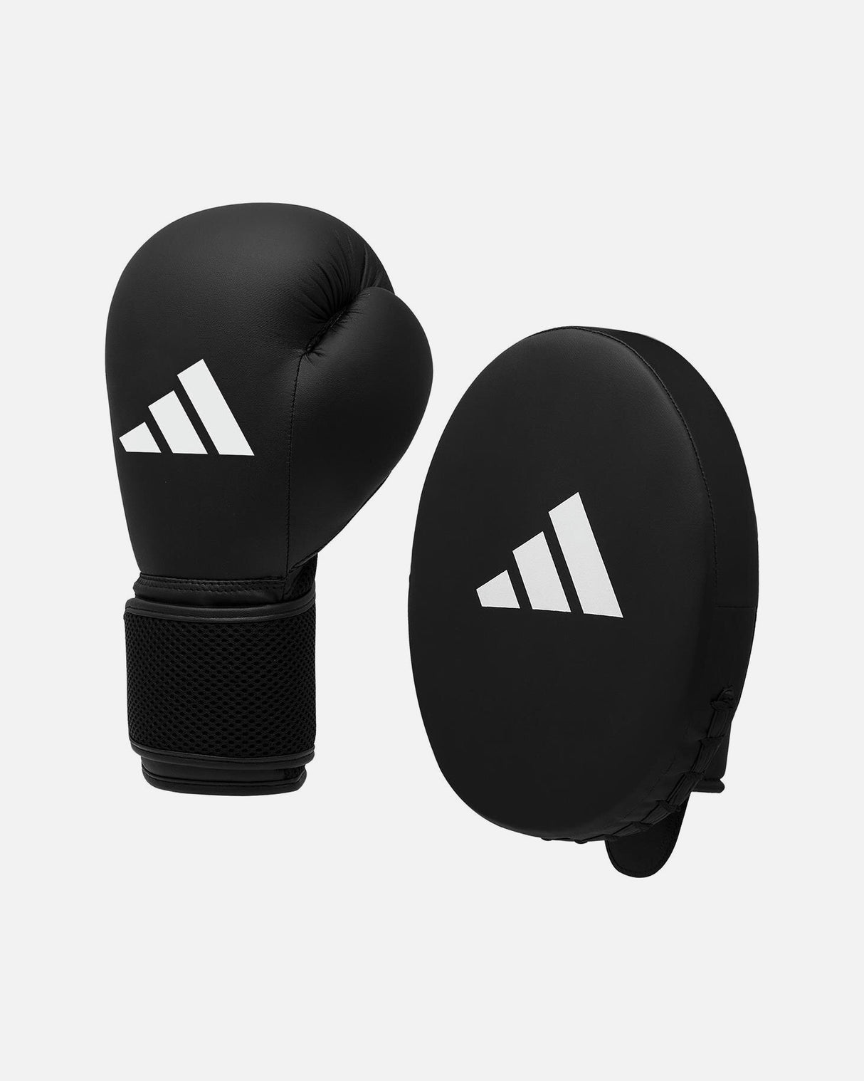 Rękawice bokserskie Adidas Kit 2 – Czarne/Białe