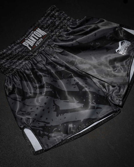 Pantalones de Muay Thai Phantom Athletics Tiger Camo – Gris