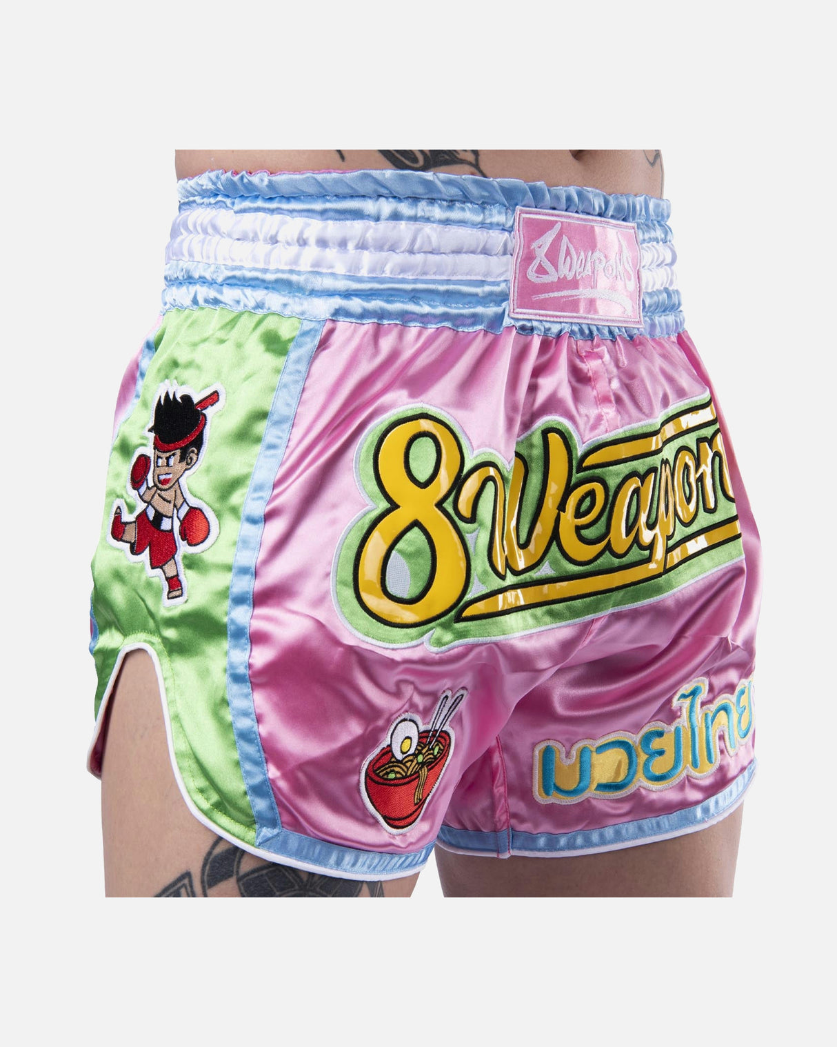 8 WEAPONS Muay Thai Shorts Yummy - Roze