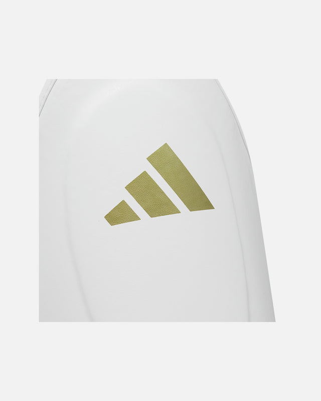 Adidas Schienbeinschoner Speed Thai Shin-n-Step – Weiß/Gold