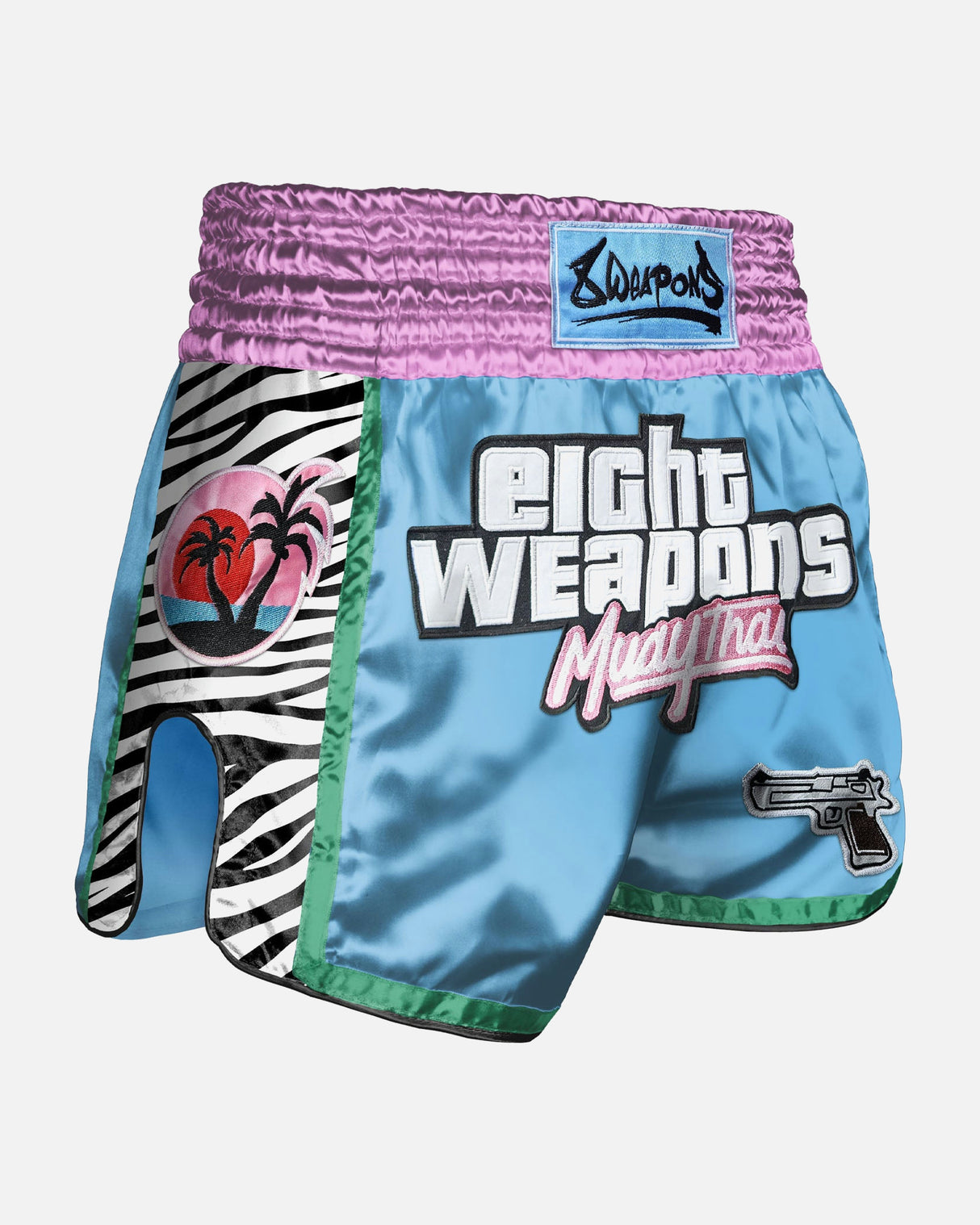 8 WEAPONS Muay Thai Shorts Miami Thai - Miami