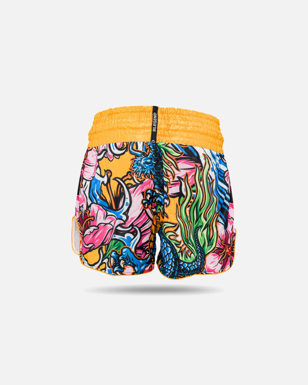 Blegend Muay Thai Shorts Legend 3 - Geel
