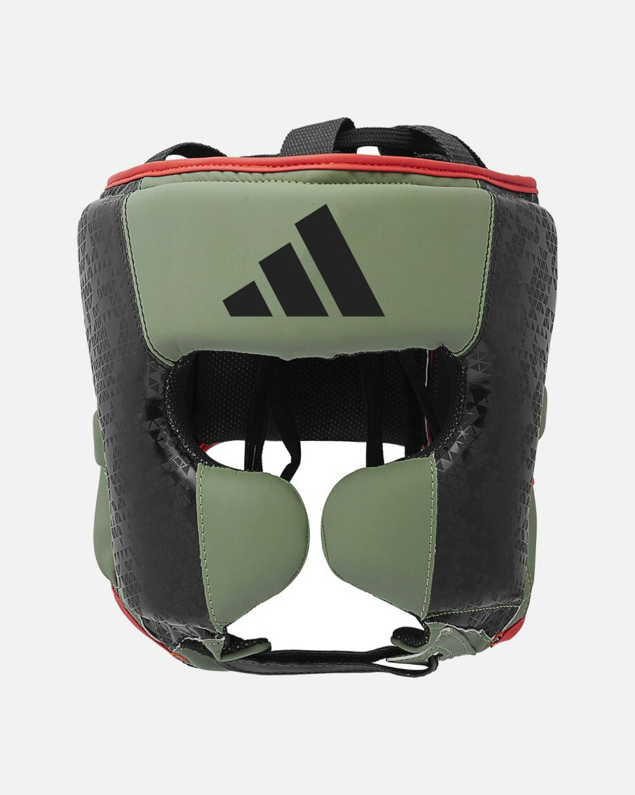 Kask bokserski Adidas Combat 50 – Zielony/Czarny