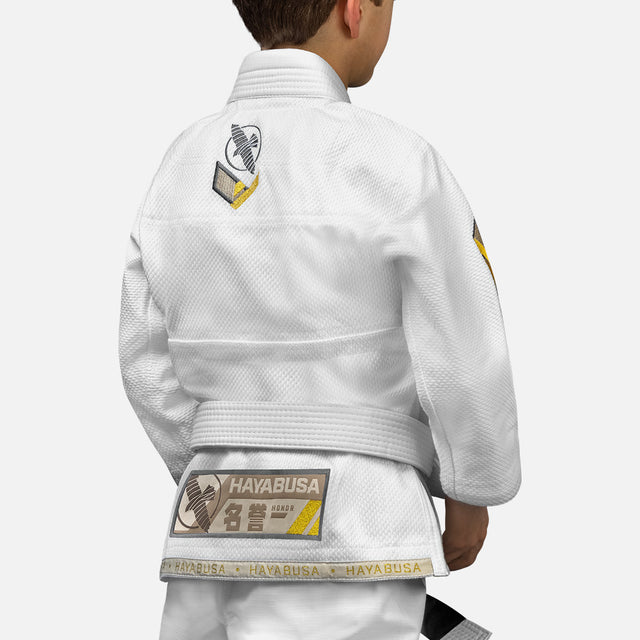 Kimono de BJJ Hayabusa Ascend – Criança – Branco