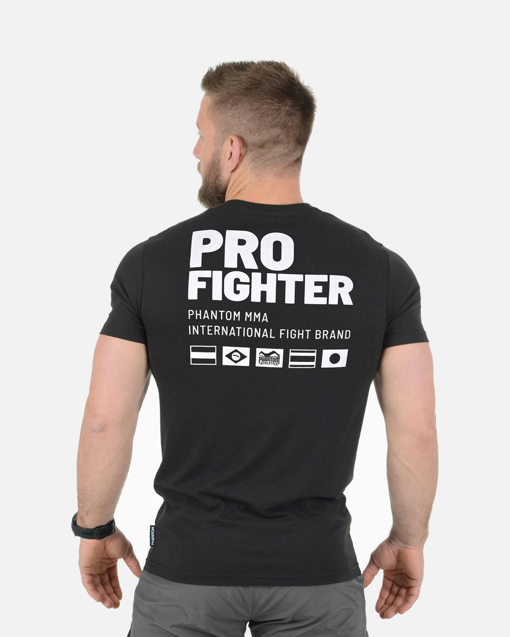 Phantom Athletics T-Shirt Pro Fighter – Black