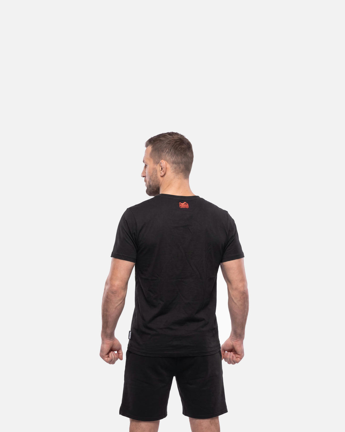 Phantom Athletics T-Shirt Germany Never Back Down - Zwart/Rood