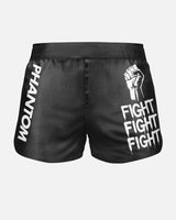 Phantom Athletics MMA Shorts Fusion-R FIGHT FIGHT FIGHT - Zwart