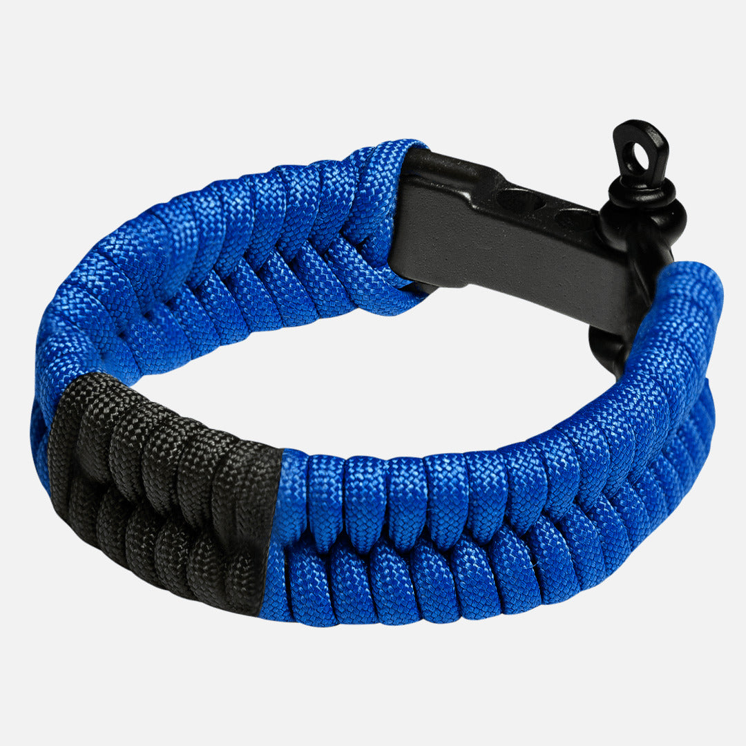 Hayabusa Paracord Jiu Jitsu Armband - Blauw