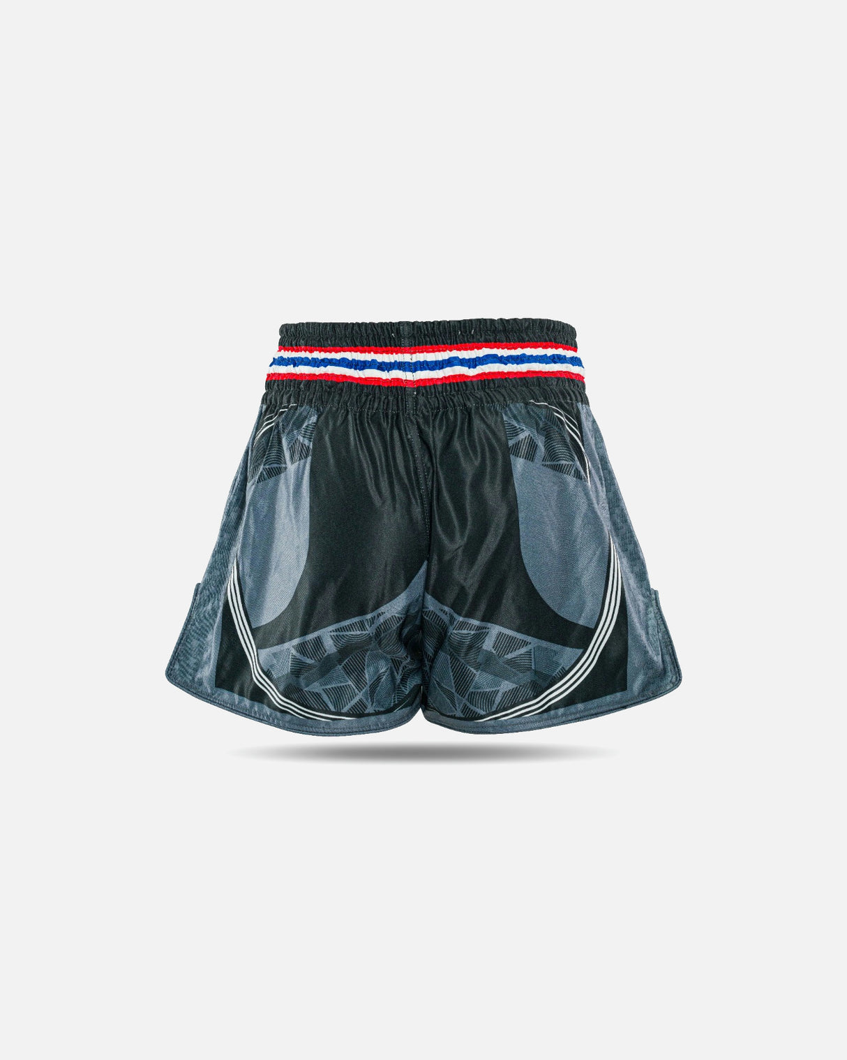 King Pro Boxing Muay Thai Shorts Flag - Zwart