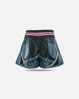 King Pro Boxing Muay Thai Shorts Flag - Zwart