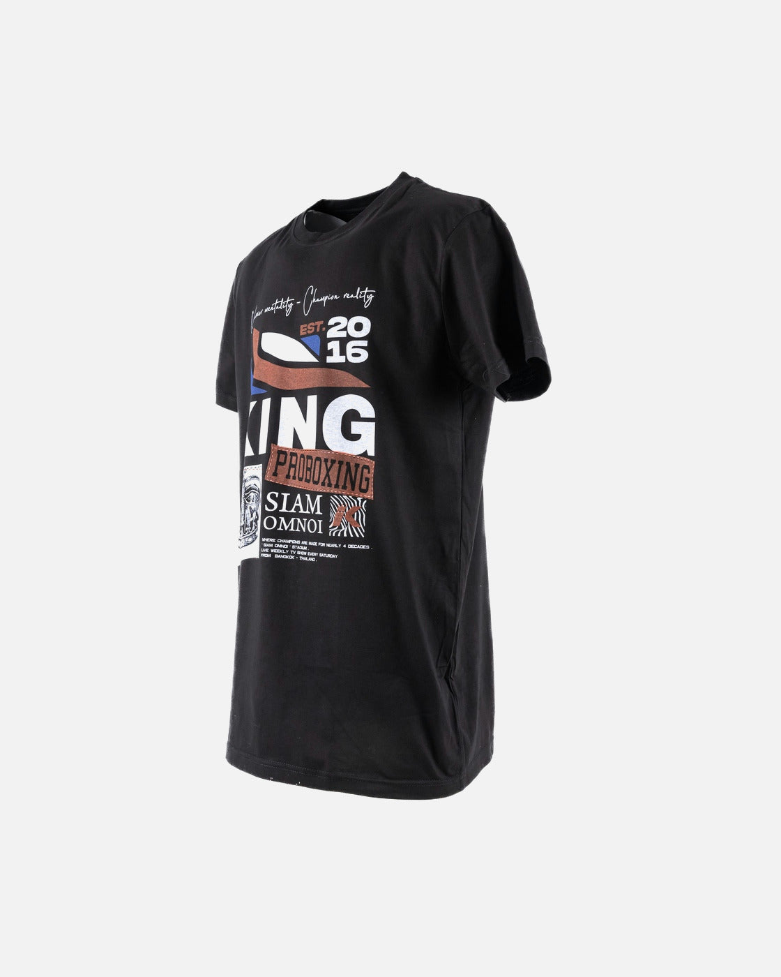 King Pro Boxing T-Shirt Omnoi - Zwart