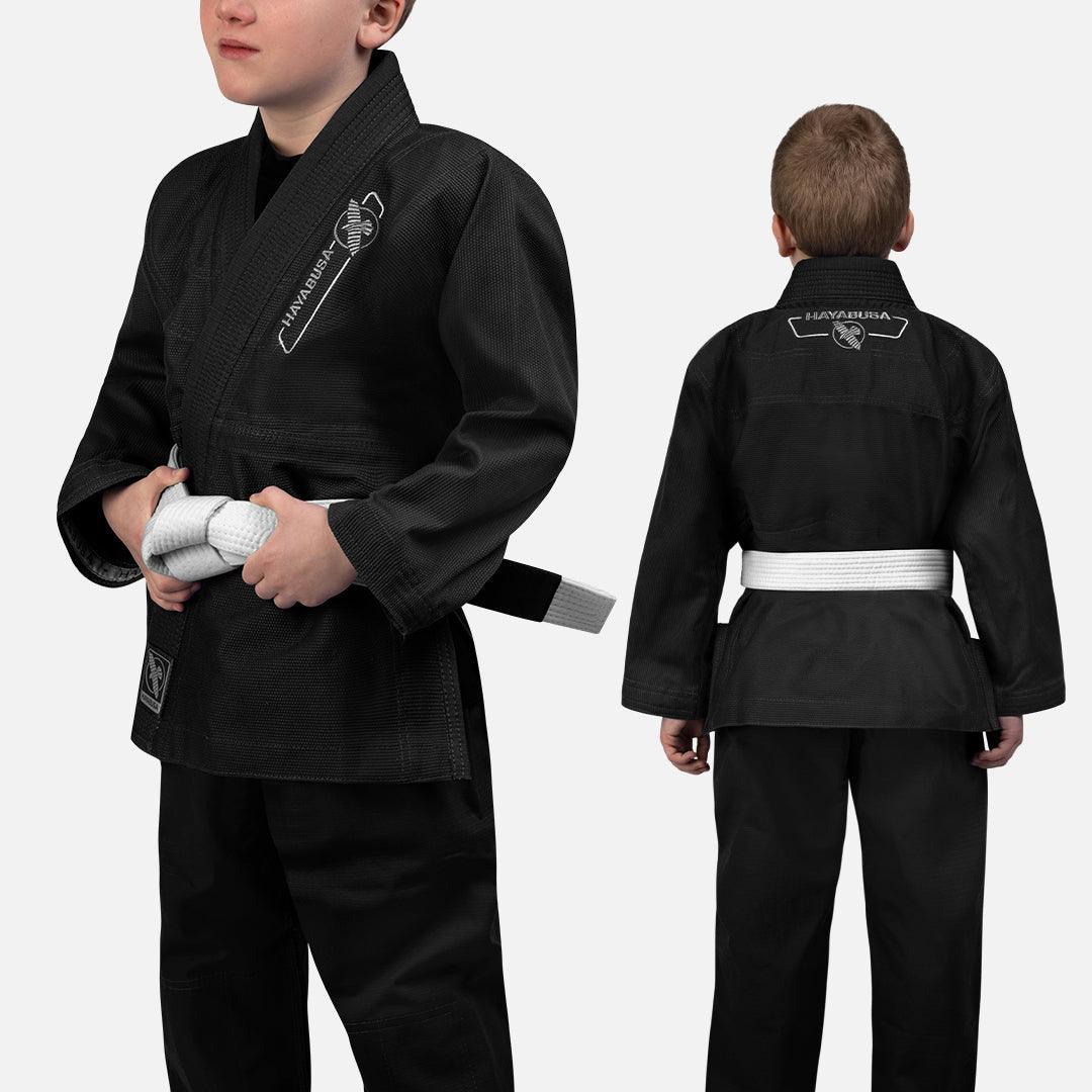 Hayabusa BJJ Gi Essential Kinderen - Zwart