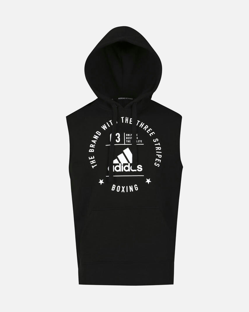 Sudadera sin mangas Adidas Community Boxing – Negro/Blanco
