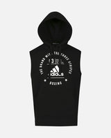 Sudadera sin mangas Adidas Community Boxing – Negro/Blanco