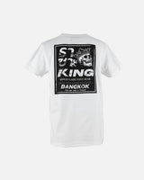 King Pro Boxing T-Shirt Skull 1 - Wit