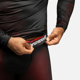 Hayabusa Compressie Shorts Geo - Rood